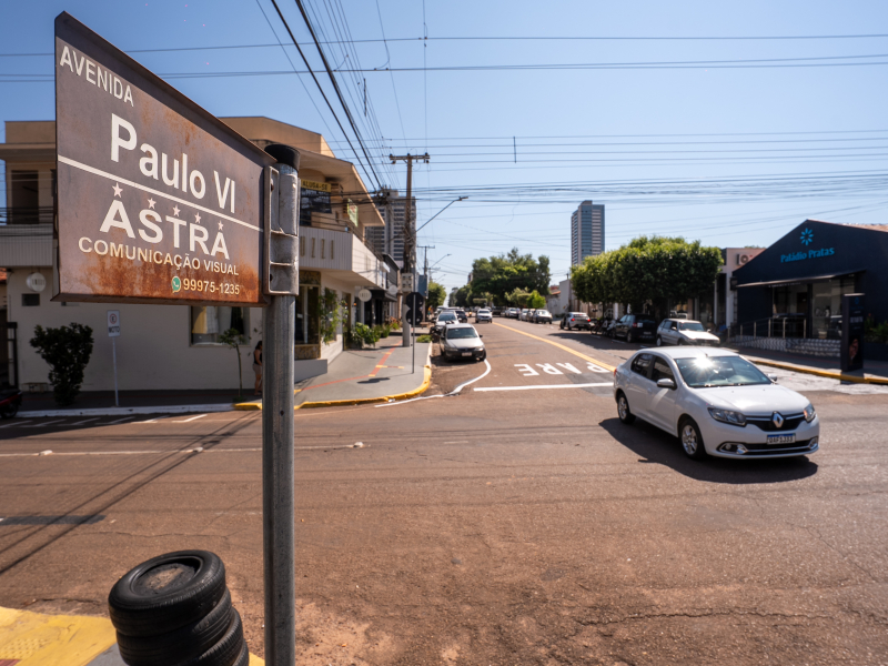 Prefeitura altera sentido de vias na Vila Aurora para melhorar trânsito de Rondonópolis