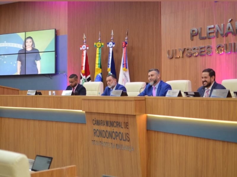 Câmara de Rondonópolis realizará eleição da nova Mesa Diretora nesta sexta-feira às 15h